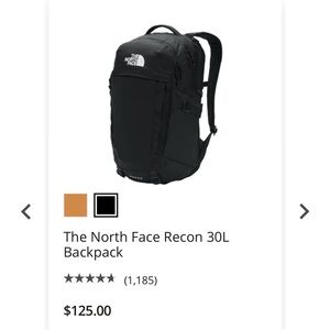 The North Face Black Backpack